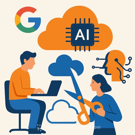 Google's AI Push Trims Cloud UX, Redefines Tech Jobs