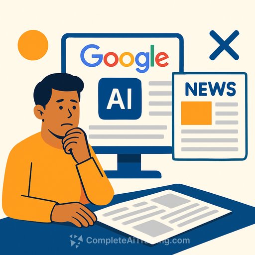 Google’s AI Summaries Draw Readers Away from News, Raise Accuracy Concerns