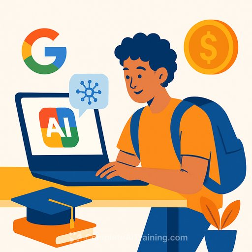 Google’s Most Advanced AI Tools Now Free for College Students, Backed by $1 Billion in Education Funding