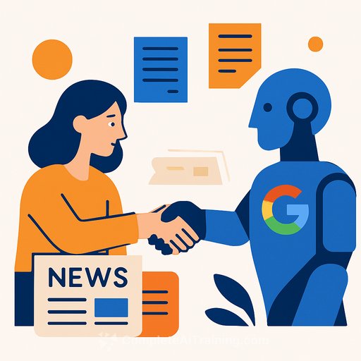 Google Seeks News Partners for AI Content Licensing Amid Media Industry Tensions