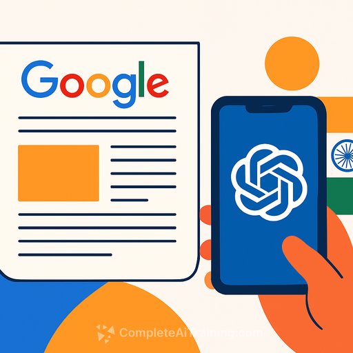 Google takes out front-page ads to defend Search as ChatGPT enters India's ad market