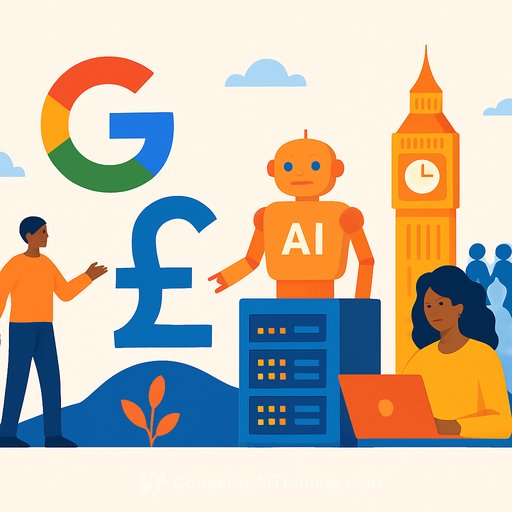 Google to invest £5B in UK AI over two years, build London-area data center and create 8,250 jobs