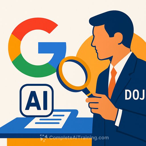 Google Under DOJ Investigation Over Character.AI Agreement Amid Antitrust Scrutiny