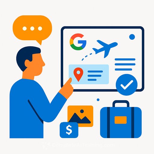 Google Wants AI to Book Your Trip, Not Just Answer Questions