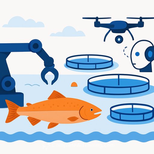 Google X's Tidal partners with SalMar to deploy AI and robotics across salmon farming operations