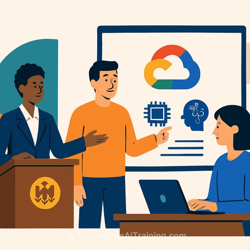 Government and Google Cloud Join Forces to Upskill 100,000 Civil Servants in Digital and AI Skills