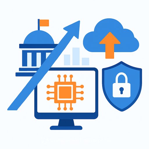 Government IT Budgets Set to Rise in 2026 as AI, Cloud and Cybersecurity Take Priority