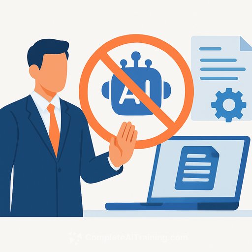 Government restricts use of unapproved AI tools for official data