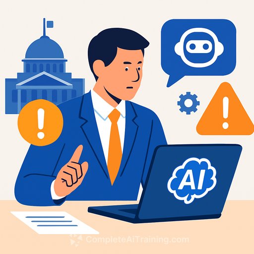 Government warns officials against careless use of AI tools for official work