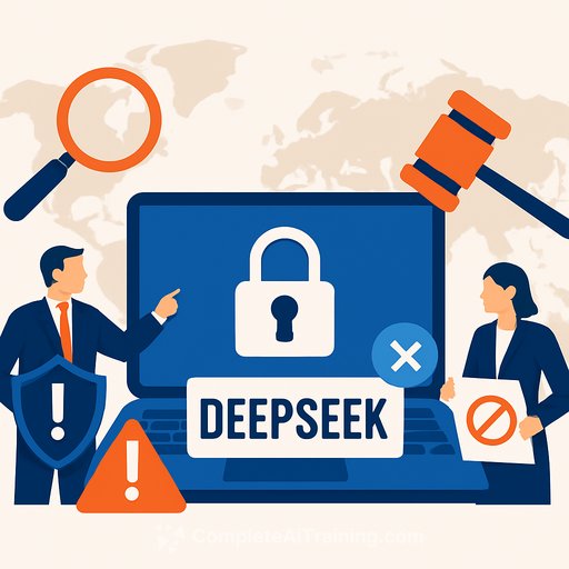 Governments and watchdogs worldwide crack down on DeepSeek over data and security risks