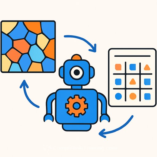 GrainBot turns microscopy images into multi-feature microstructure datasets for materials discovery