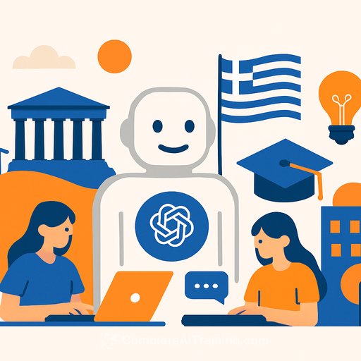 Greece Partners with OpenAI to Bring ChatGPT Edu to Schools and Boost Startup Innovation
