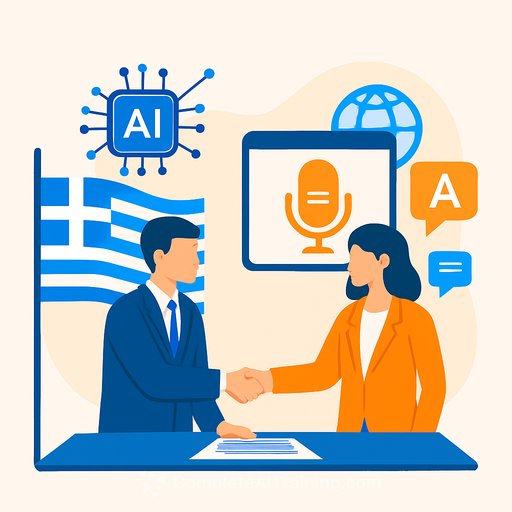 Greece signs AI voice technology agreement with ElevenLabs to improve multilingual tourism services