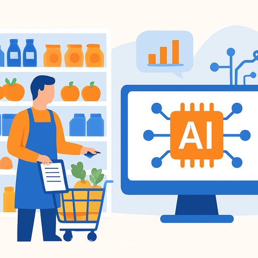 Grocers find operational artificial intelligence more valuable than consumer-facing tools