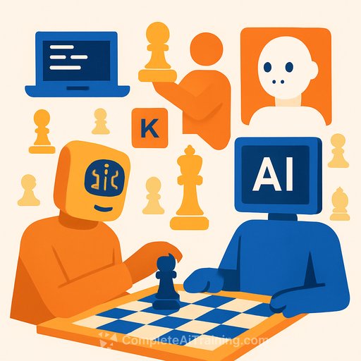 Grok 4 Leads Dominant Day as AI Language Models Sweep Kaggle Chess Tournament Opening Round