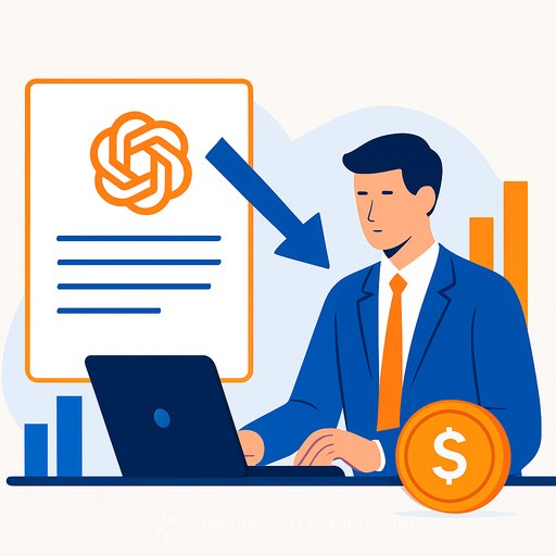 GSA shifts OpenAI agreement to usage-based pricing at half commercial rates