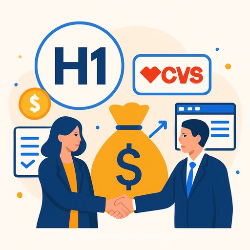 H1 raises $40M in CVS Health Ventures-led round after provider directory collaboration