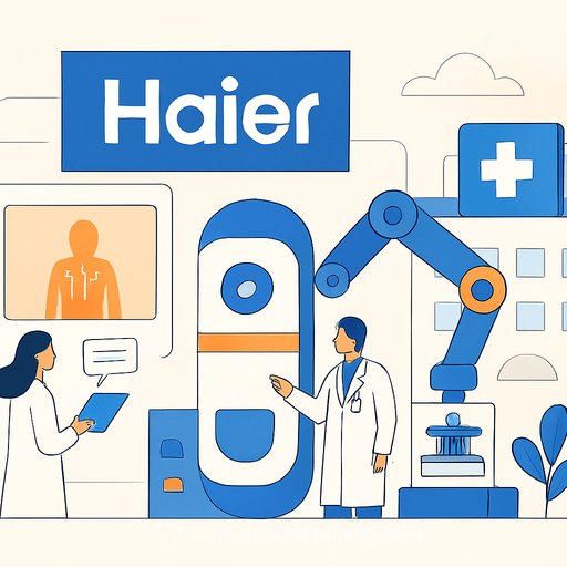 Haier spotlights homegrown AI healthcare at Shanghai expo, from smart hospitals to 100,000 rpm lab tech