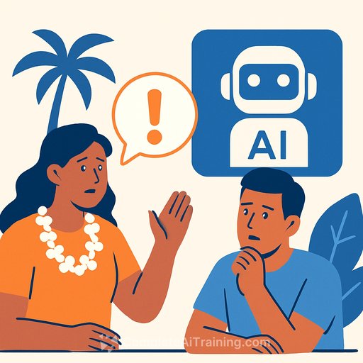 Hawaii health expert warns patients to use caution with AI for medical advice