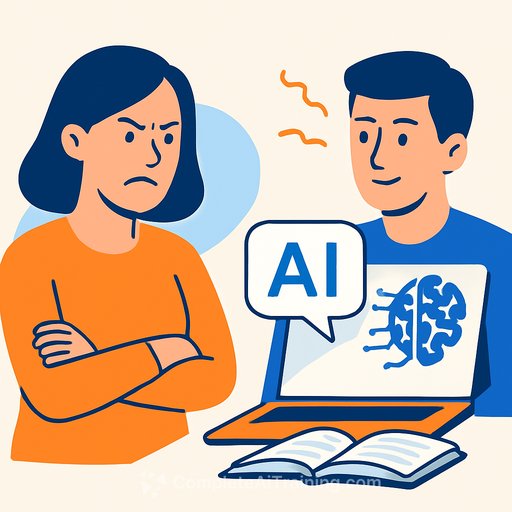 He Used AI to Write His Novel-His Novelist Wife Says That's Cheating