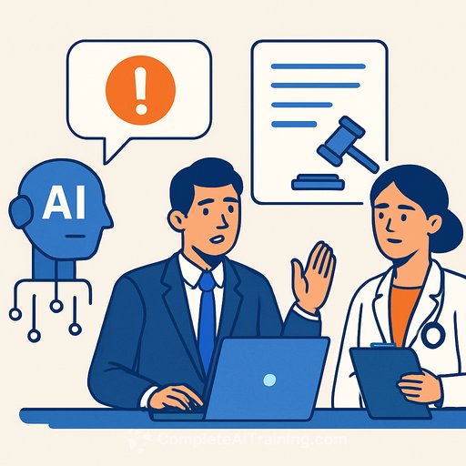 Health lawyer says providers must correct AI misinformation to avoid malpractice