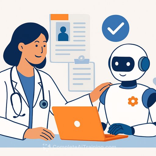 Healthcare AI should automate administrative tasks to preserve patient relationships