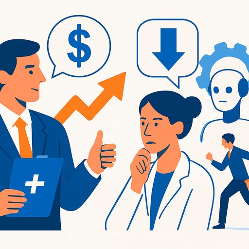 Healthcare execs bullish on their organizations, bearish on the industry-and racing to hire AI-savvy leaders