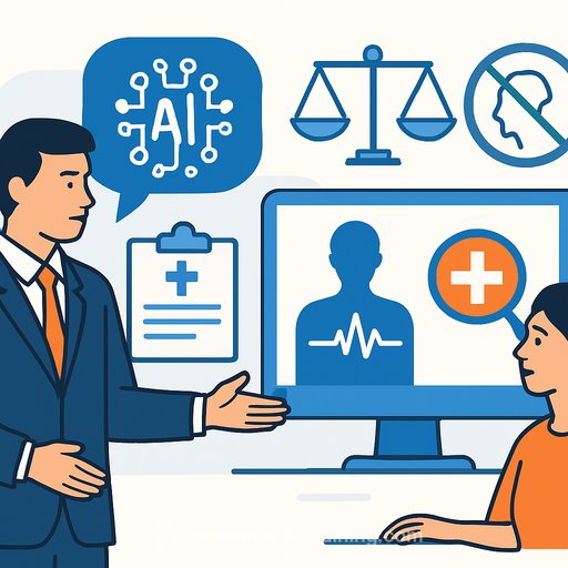Healthcare executives push for wider patient use of AI diagnostics while regulatory and bias concerns persist