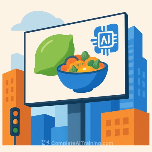 HelloFresh uses AI to create Times Square billboard ad