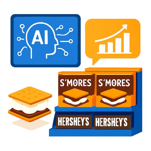Hershey uses AI to optimize s'mores displays and marketing