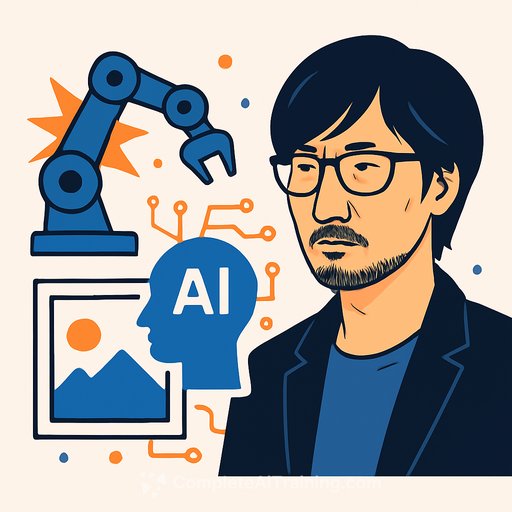 Hideo Kojima says generative AI will not create real art in his lifetime