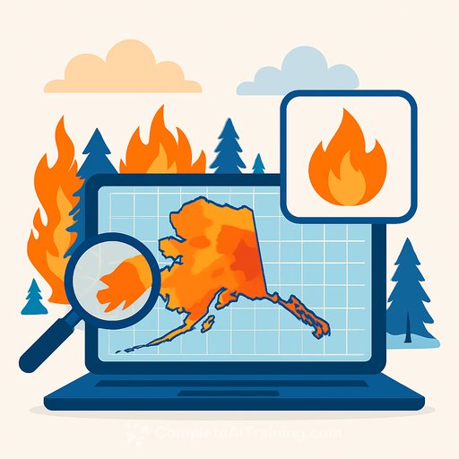 High-resolution AI fuel maps sharpen Alaska wildfire predictions