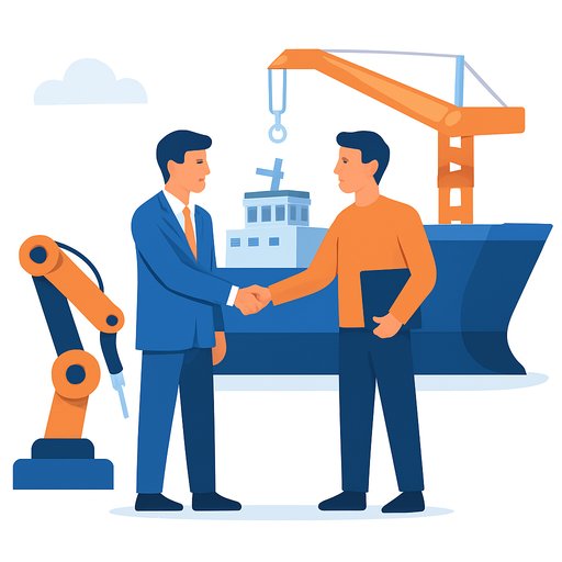 HII and GrayMatter Robotics sign MOU to bring autonomous surface preparation and coating to shipbuilding