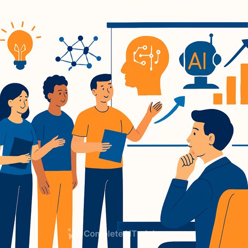 HII Interns Explore Top AI Applications and Present Insights to Leadership