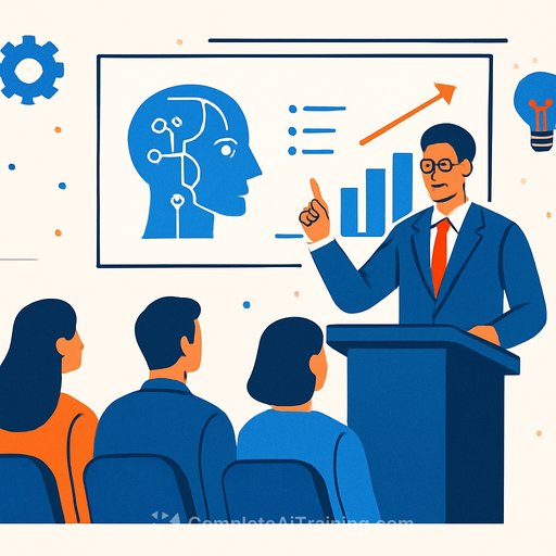 Hiring an AI futurist keynote speaker helps organizations prepare for what comes next