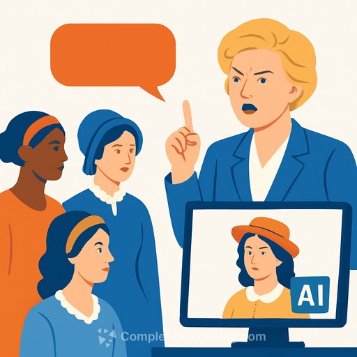 Historians criticize education secretary Linda McMahon for using AI images of historical women