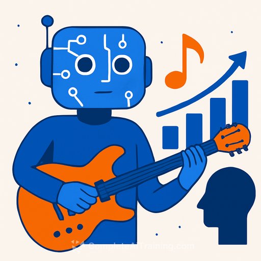 Hits Without Humans: AI Music Tops Charts, Stirs Backlash