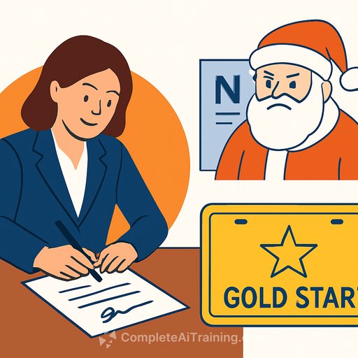 Hochul signs AI safeguards into law, lands on naughty list, Gold Star plates now available