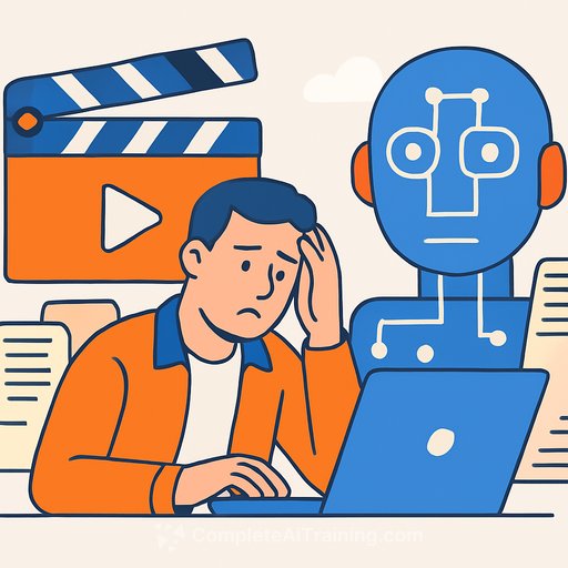 Hollywood writers take AI training gigs to survive as the industry contracts