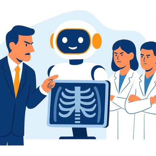 Hospital CEO plans to replace radiologists with AI as doctors push back on technology's role in medicine