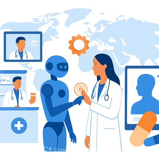 Hospitals and pharmacies around the world deploy AI to ease clinician workload and expand patient access