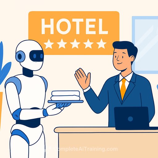 Hotels deploy socially intelligent robots to handle repetitive tasks and support human staff