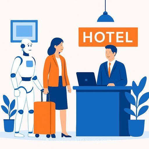 Hotels use AI to handle logistics so staff can focus on making guests feel at home