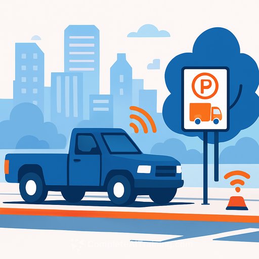 Houston launches sensor-equipped loading zones to manage curb congestion downtown