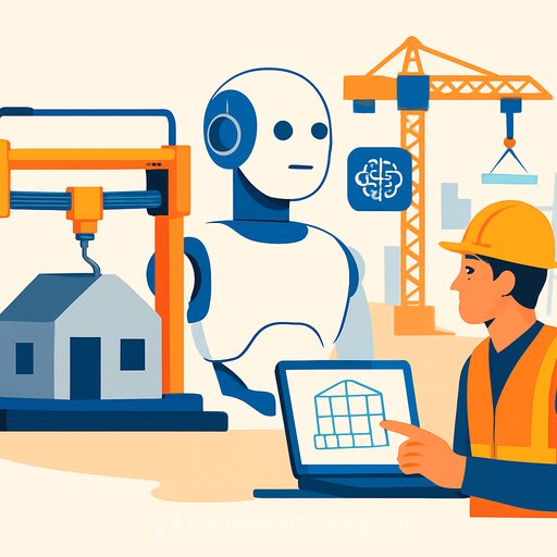 How 3D Printing and AI Are Transforming Construction and Enhancing Safety