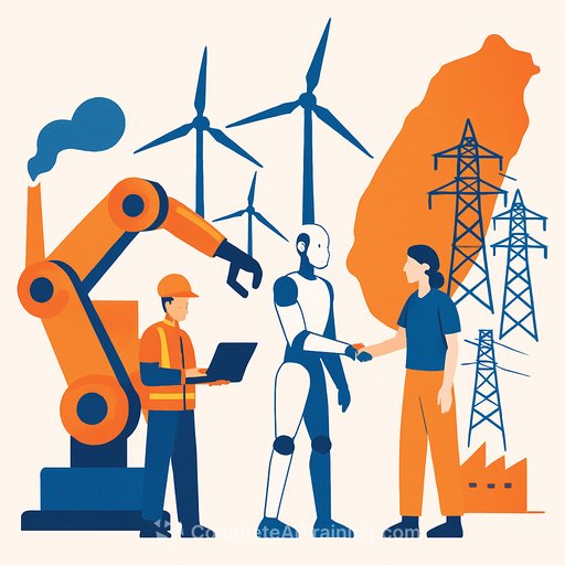 How AI and Robotics Could Solve Taiwan’s Labor Shortage—and Why Energy Challenges Stand in the Way