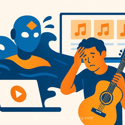 How AI Floods Streaming Platforms and Pushes Musicians Out