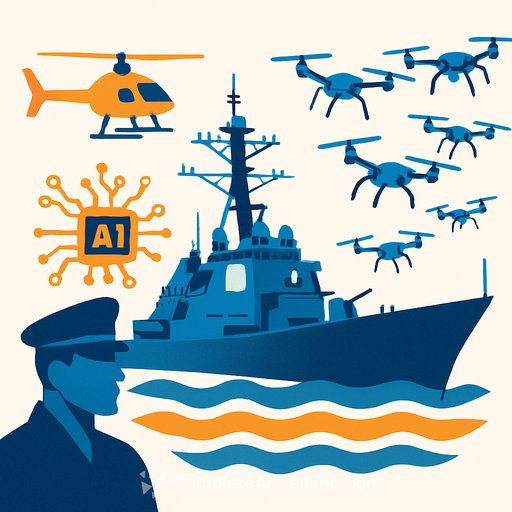 How AI Is Powering U.S. Navy Drone Swarms for Next-Gen Maritime Operations