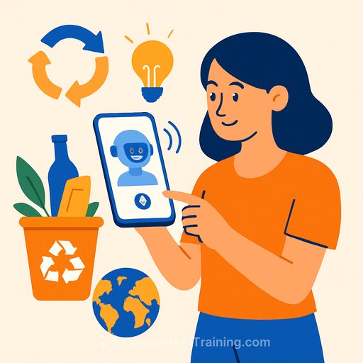 How an AI App Is Making Sustainable Living Simple and Personal