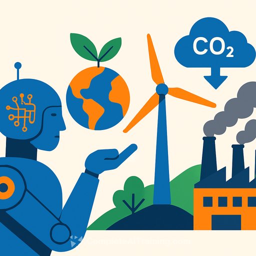 How Artificial Intelligence Can Slash More Emissions Than It Produces